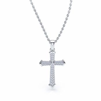 Orianne Religious Cross Diamond Pendant