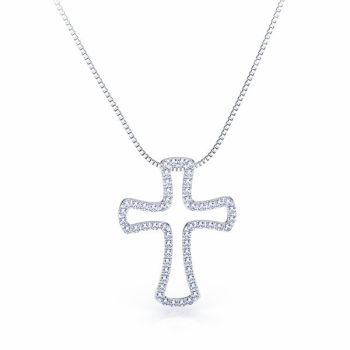 Araceli Religious Cross Diamond Pendant