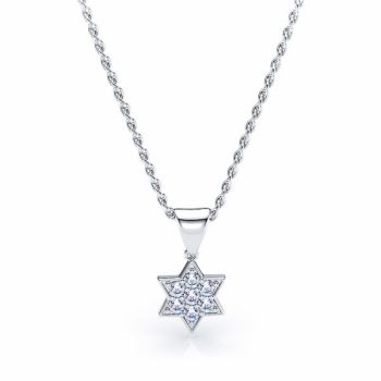 Eulalia Diamond Star Pendant