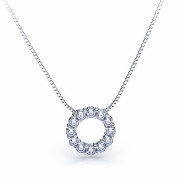 Paolina Diamond Circle Pendant
