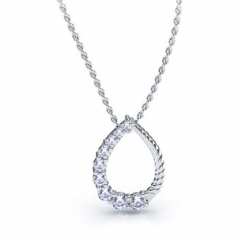 Pietrina Diamond Circle Pendant