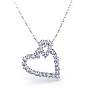 Encarna Diamond Heart Pendant