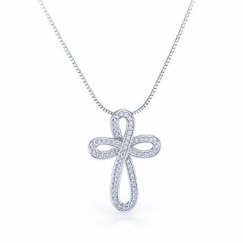 Norberta Diamond Cross Pendant