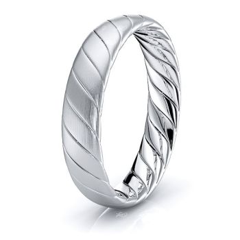 Mens Braided Wedding Bands Woven wedding band Love Wedding Bands