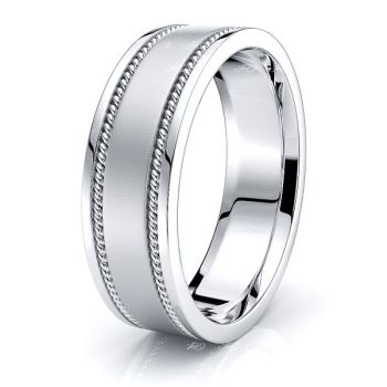 Caden Women Hand Braided Wedding Ring