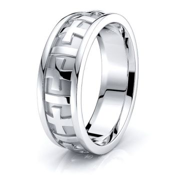 Michael Christian Hand Woven Women Wedding Ring