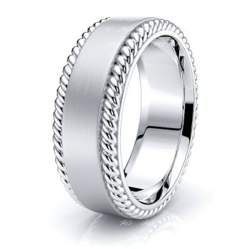 David Hand Woven Women Wedding Ring