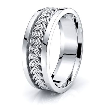 Tristan Hand Woven Women Wedding Ring