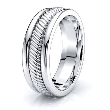 Xavier Hand Woven Women Wedding Ring