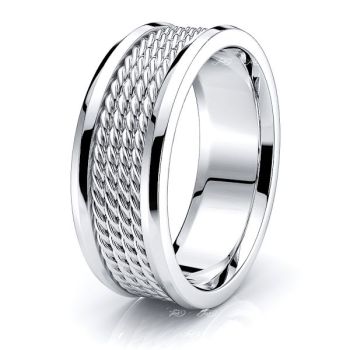Easton Hand Woven Women Wedding Ring