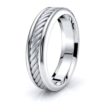 Xander Women Hand Braided Wedding Ring