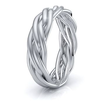 Elliot Hand Woven Women Wedding Ring