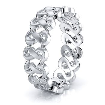 Silas Hand Woven Women Wedding Ring