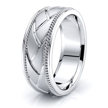 ArcherWomen Hand Braided Wedding Ring