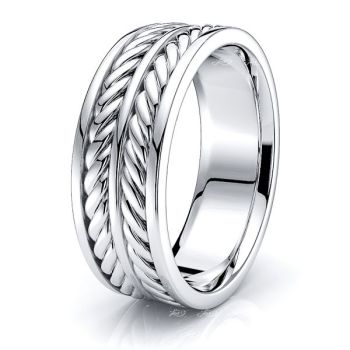 Theodore Women Hand Braided Wedding Ring