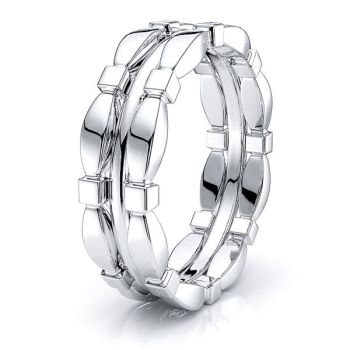 Harrison Handmade Mens Celtic Wedding Band