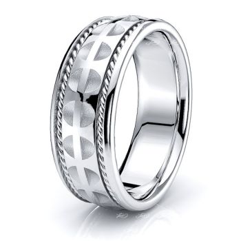 Bastian Hand Woven Women Wedding Ring