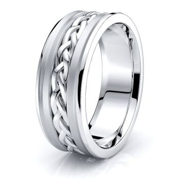 Cassius Hand Woven Women Wedding Ring