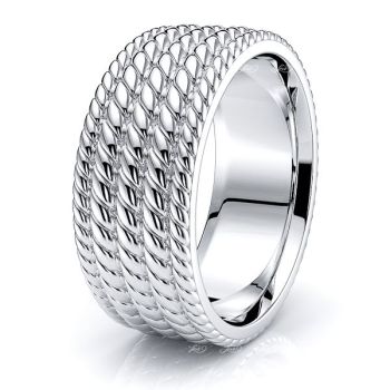 Edward Hand Woven Women Wedding Ring