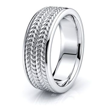 Amias Hand Woven Women Wedding Ring