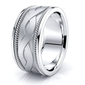 Cyrus Women Hand Braided Wedding Ring