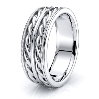 Rufus Hand Briaded Women Wedding Ring