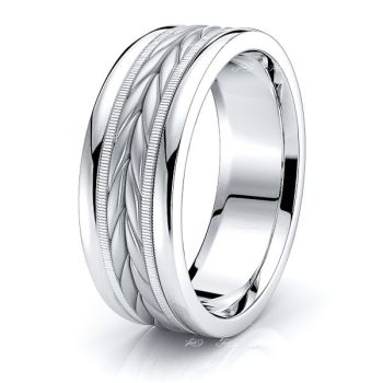 Reed Women Hand Braided Wedding Ring