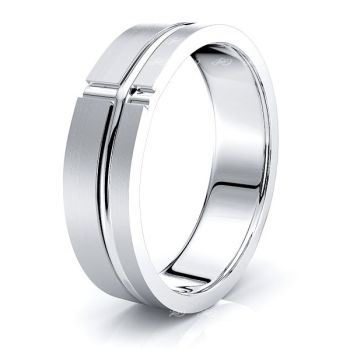 Ciaran Solid 6mm Mens Wedding Ring Ciaran Solid 6mm Mens Wedding Ring