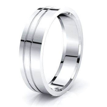 Kian Solid 7mm Mens Wedding Band Kian Solid 7mm Mens Wedding Band