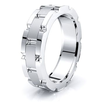 Amalia Solid 6mm Mens Wedding Ring