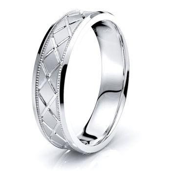 Finnian Solid 6mm Mens Wedding Ring