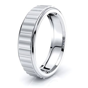 Winston Solid 6mm Mens Wedding Ring