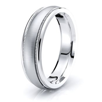 Juliette Solid 6mm Mens Wedding Ring