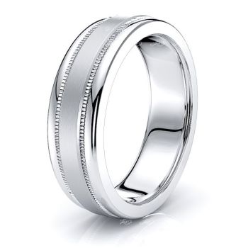 Emrys Solid 7mm Mens Wedding Ring