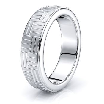 Briella Solid 7mm Mens Wedding Band