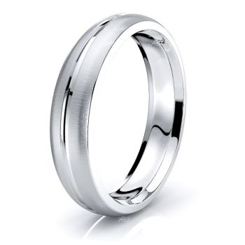 Georgiana Solid 5mm Mens Wedding Band