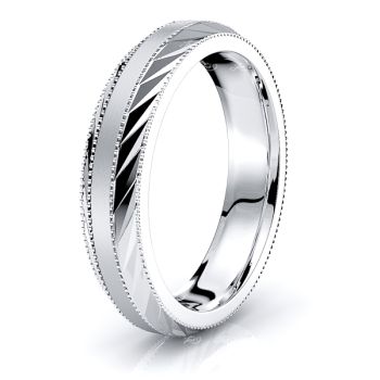 Aidan Solid 6mm Mens Wedding Band