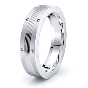 Rafferty Solid 5mm Mens Wedding Ring