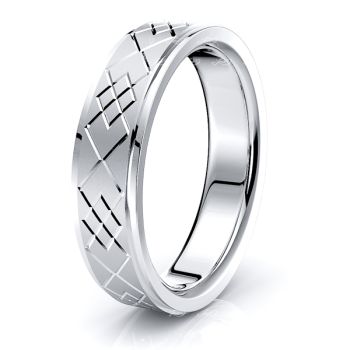 Holly Solid 6mm Mens Wedding Ring
