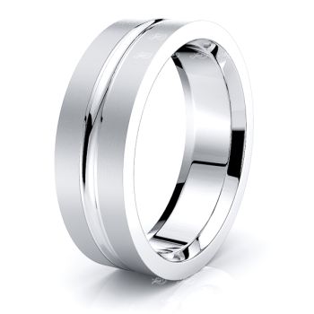 Kellen Solid 8mm Mens Wedding Ring