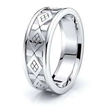 Daren Celtic Knot Mens Wedding Ring Daren Celtic Knot Mens Wedding Ring