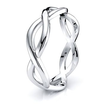 Saoirse Infinity Mens Celtic Wedding Band