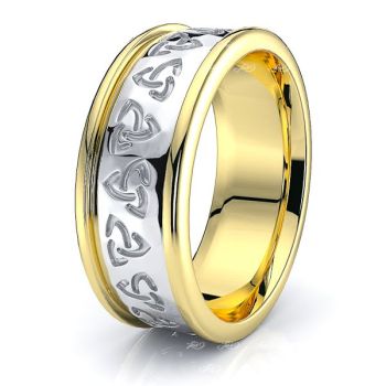 Craig Trinity Knot Mens Celtic Wedding Band