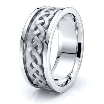 Ashley Eternity Mens Celtic Wedding Band