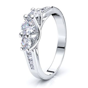Igraine Prong Set Women Anniversary Ring
