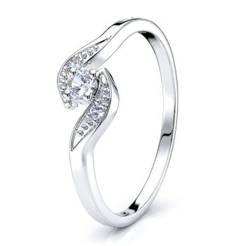 Agnes Pave Set Women Anniversary Ring