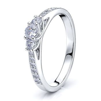 Charline Pave Set Women Anniversary Ring
