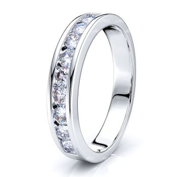 Ariane 9 Stone  Women Anniversary Ring