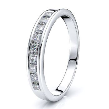 Paulette Channel Set Women Anniversary Band
