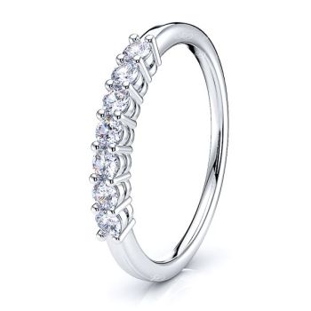 Pastora 7 Stone Share Prong Women Wedding Ring Pastora 7 Stone Share Prong Women Wedding Ring